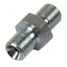 1/8 BSP MALE TO 1/8 BSP MALE SILVER ADAPTOR PCP Pre charged fittings
