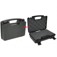 10 inch Hard Plastic Pistol Gun Case WITH CUT OUT FOAM Anglo Arms