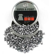RWS Super H Point Hollow Point .177 calibre air gun pellets 4.50mm, 7.20 grains tin of 500
